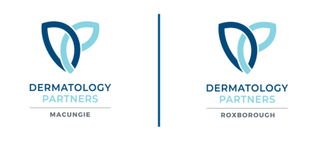 Dermatology Partners Macungie and Roxborough Logo's
